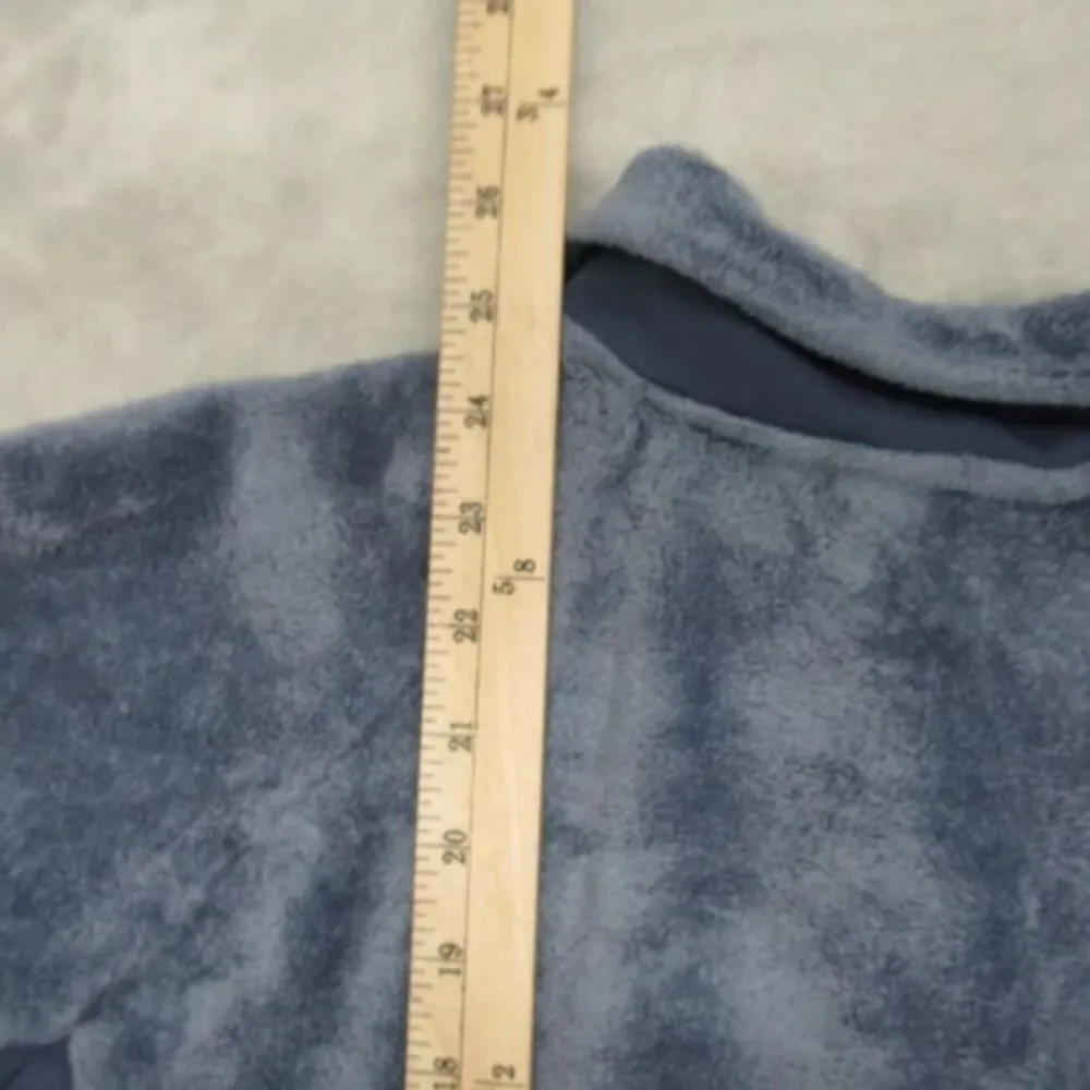 Mountain Hardwear Pyxis Fleece Women Medium Blue Gray‎ Stretch Full Zip READ